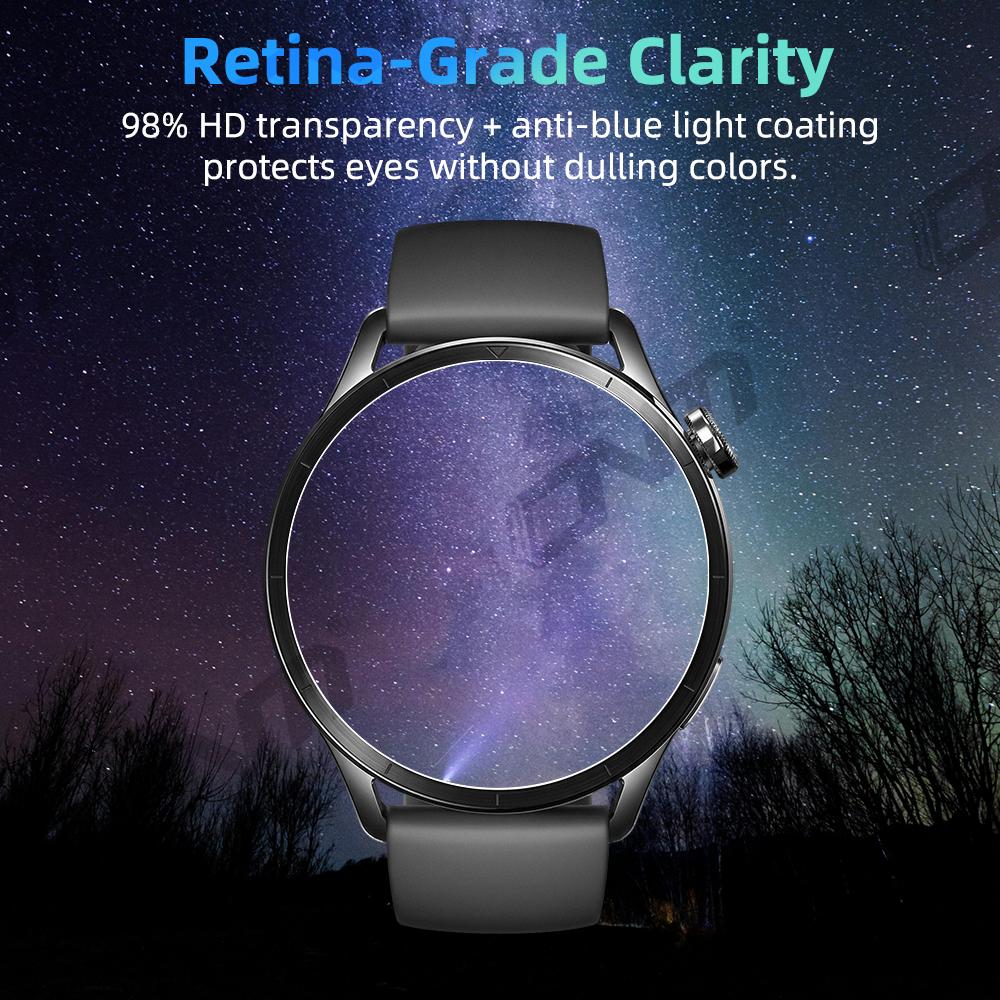 МЯГКАЯ Защитная пленка Для Xiaomi Mi Watch S5 46mm Защита экрана Прозрачная HD Гибкая Антицарапающая Пленка Аксессуары (НЕ СТЕКЛО)