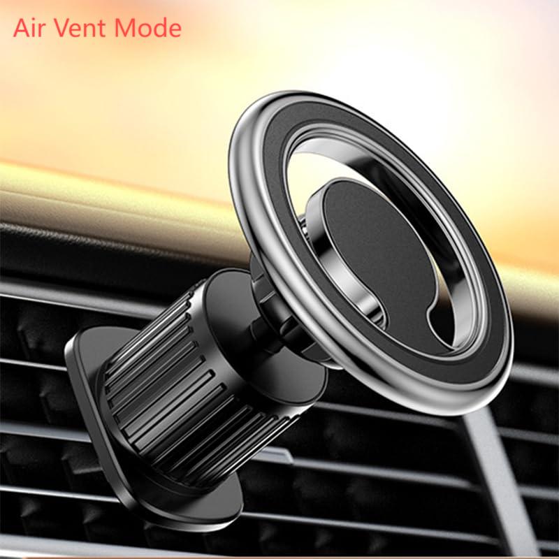Новый магнитный держатель для телефона, вращающийся, приборная панель, черный, крепление-подставка, кронштейн для GPS-мобильного телефона в автомобиль для MagSafe iPhone 15 14 13 12