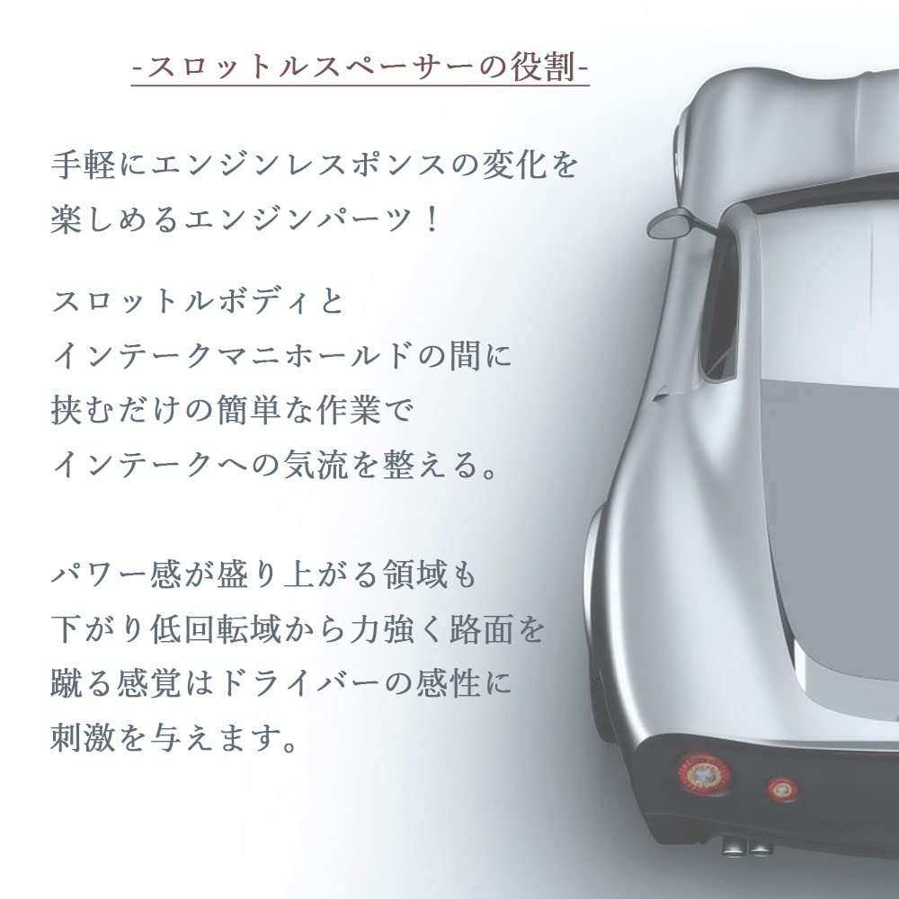 XIANGSHANG High Jet Cargo S321V / Hijet Truck S500P S510P Проставка дроссельной заслонки Проставка корпуса дроссельной заслонки Серебристая 1 шт.