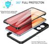 Прозрачный противоударный чехол 360 для Xiaomi Redmi Note 13 12 Pro 4G 5G Note 13 Pro Plus 5G Redmi A3 13 13C Полная защита