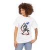 Katana Strike Warrior Anime Battle Energy Fighter Symbol Unisex Heavy Cotton Tee