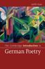 Книга The Cambridge Introduction To German Poetry