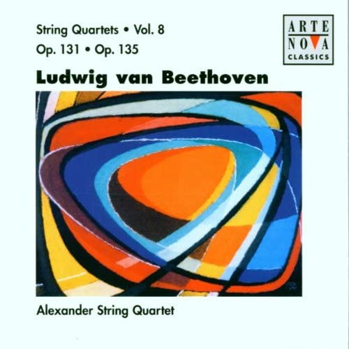 CD BEETHOVEN; ALEXANDER STRING QUARTET - Beethoven;Quartets Vol.8 74321636752 Arte Nova Class 1999 Europe Classical Used