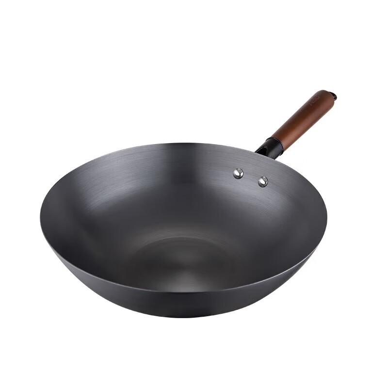 ASD 32CM Refined Iron Wok