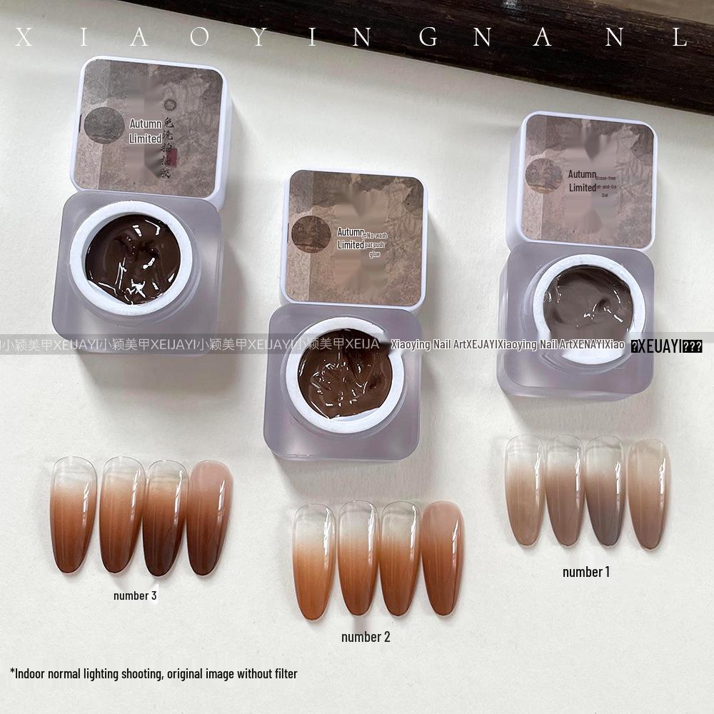 Huasidie-Maillard 3-цветный ограниченный выпуск смешиваемый градиентный гель-лак 5 г