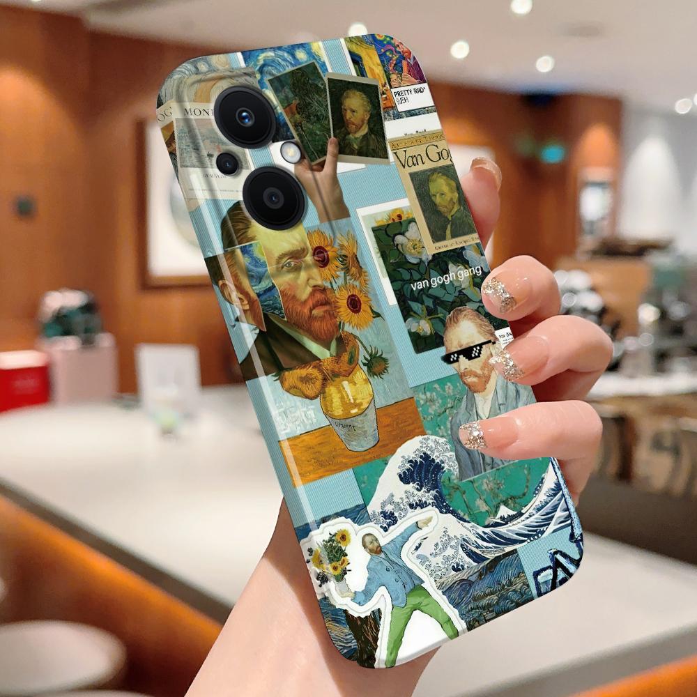 Все включено Пленка Чехол для телефона Мультяшный Модный дизайн Жесткий Чехол Полная защита Защита камеры для OPPO A60 A96 Reno12 Realme C53 C75