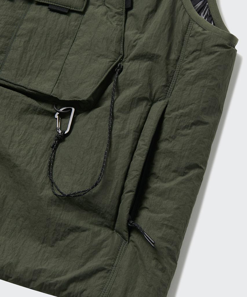 Musinsa Standard [City Leisure] Utility Padded Vest [Khaki]