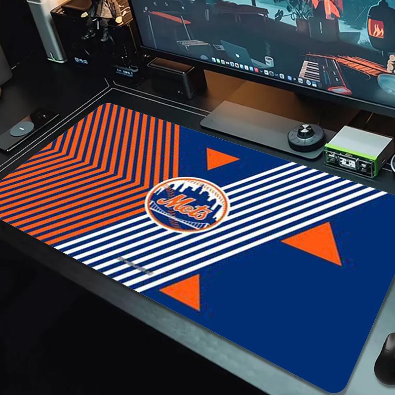 New York Mets Color Mouse Pad Large Gaming Table Cushion Non-slip Laptop Tablet Big Mousepad XXL Mat Mini PC Playmat With Lock edge