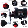 Baitcasting Fishing Reel Trolling  Fishing Line Wheel 360° Rotating EVA Handle Left/Right Hand Reel