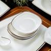 Haoya Jingdezhen 58-предметный набор легкой роскоши из керамики для ужина