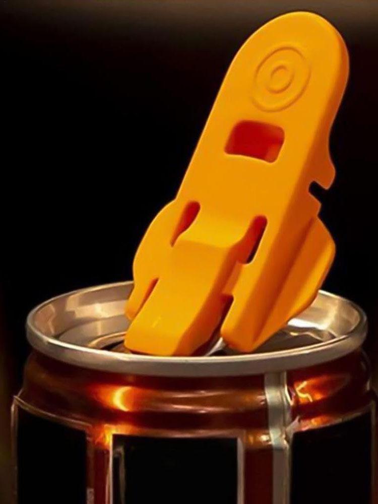 6 шт./набор Открывалка для бутылок Многоразовый съемник крышек Инструмент для открывания банок с напитками Открывалка для крышек банок с напитками Для пива, газировки Ручные открывалки для банок