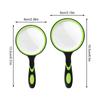 High Magnification Reading Magnifying Glass Handheld Portable For Elderly Students 10x 5x Children's Science Experiment