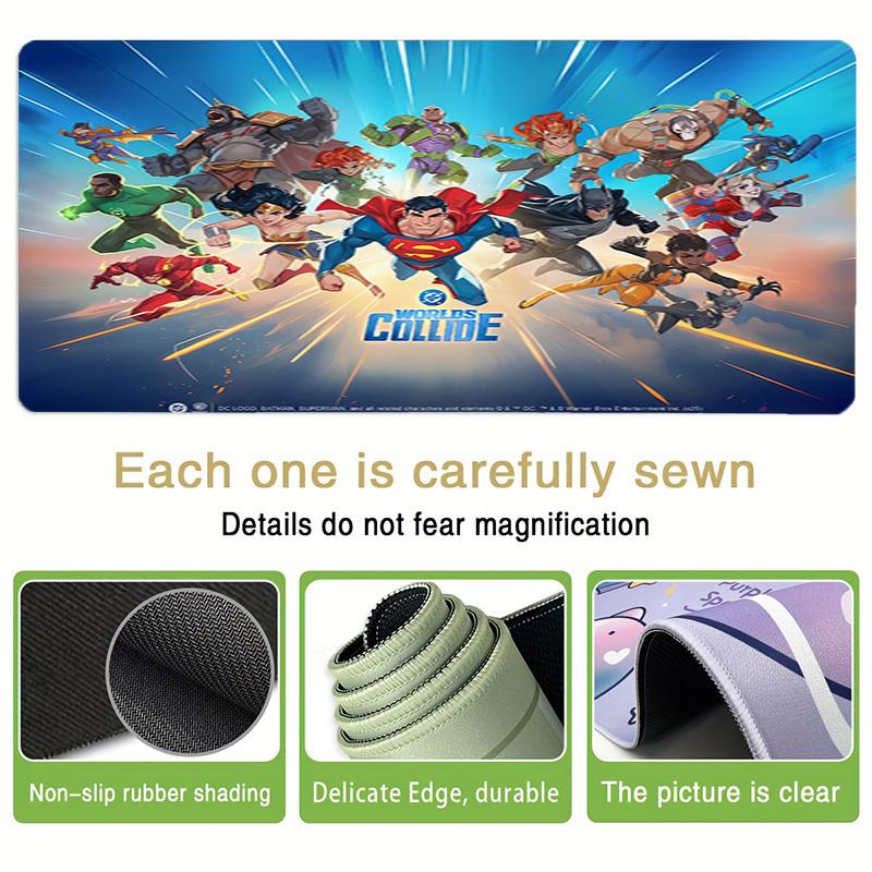 1pc DC Comics Superheroes Computer Pad with Vibrant Print, Mouse Pads for Desk 159