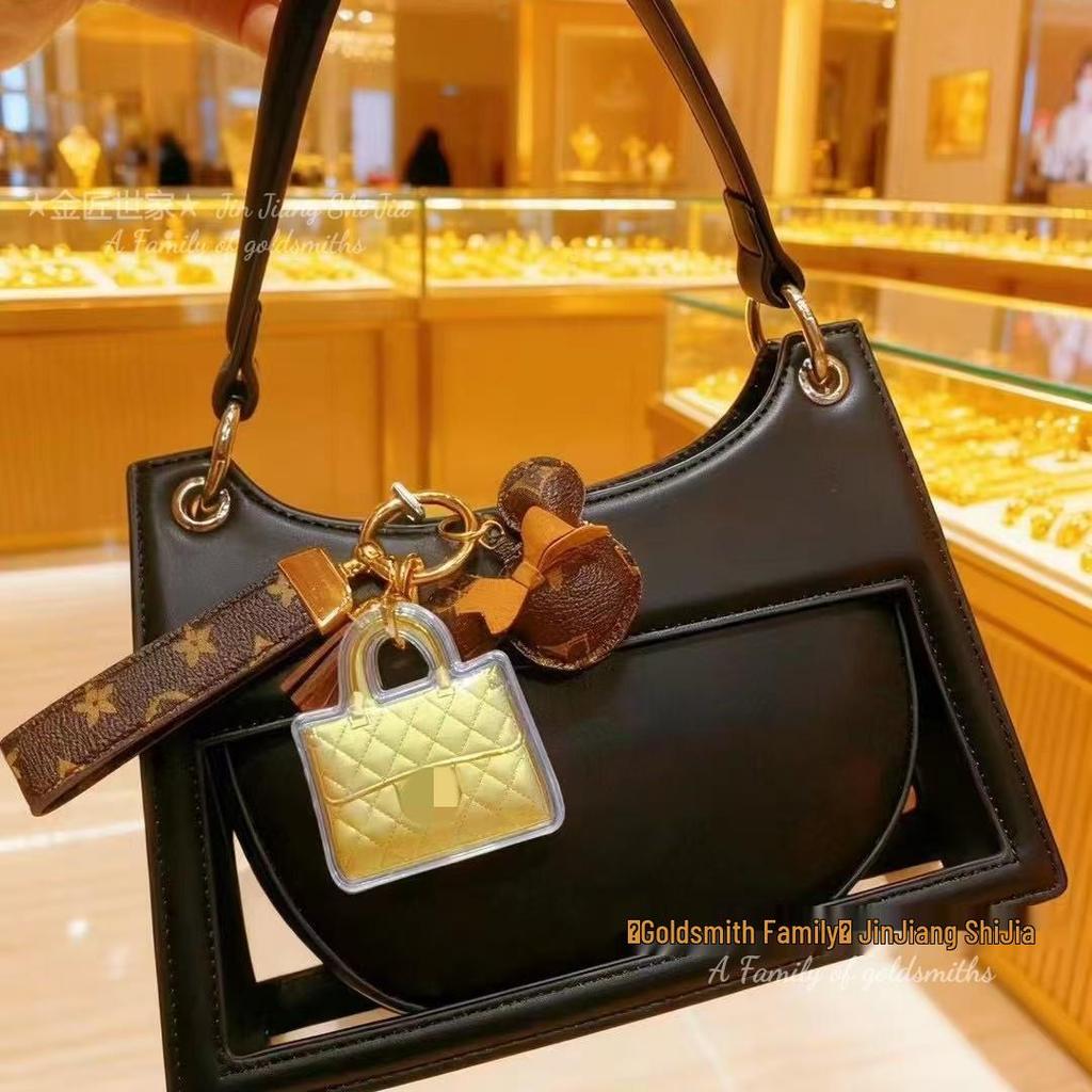 Кулон-брелок Пегас из золота 999 пробы - Подарок в стиле принцессы