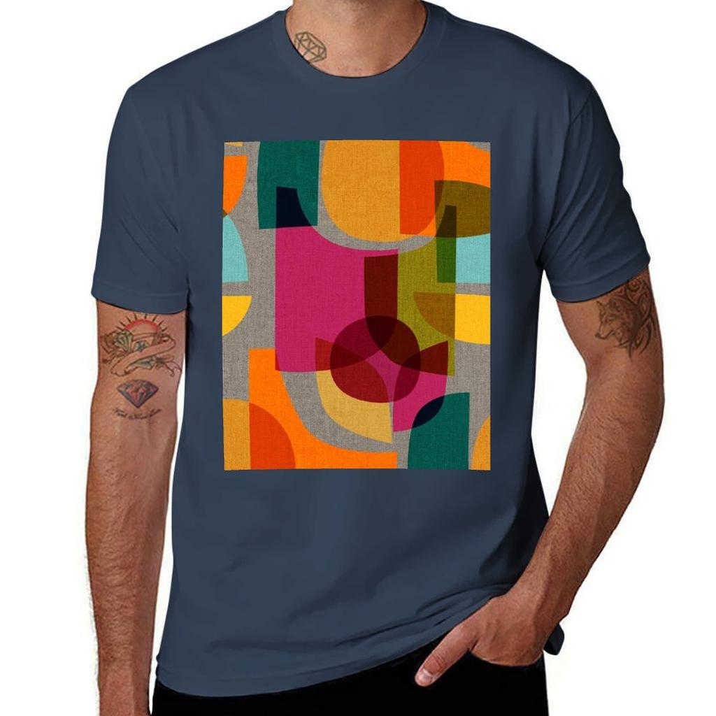 Mid Century Kaleidoscope Tshirt Holiday Vacation Tee Shirt Tshirt