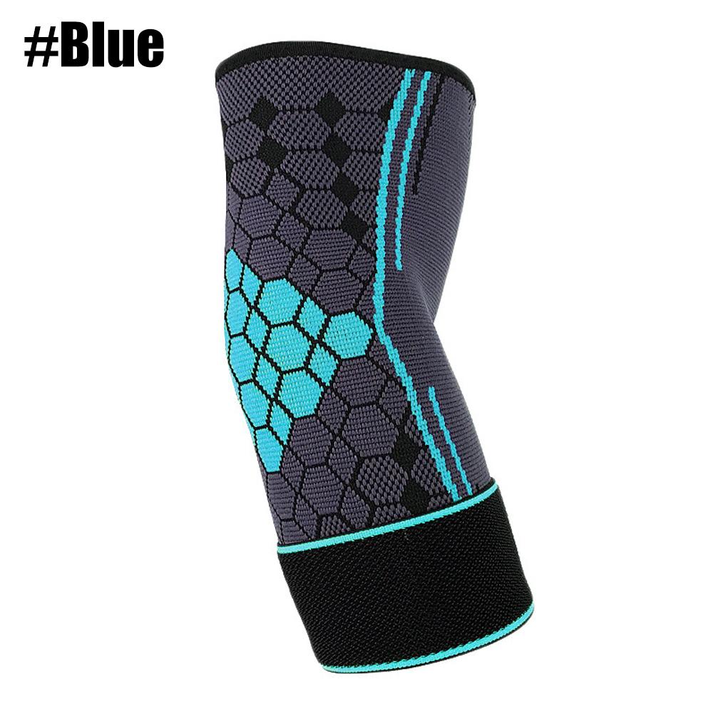 1Pc Elbow Brace Compression Sleeve Arm Support Elastic Sleeve with Strap for Golf Basketball Tennis Workout Arthritis PainRelief