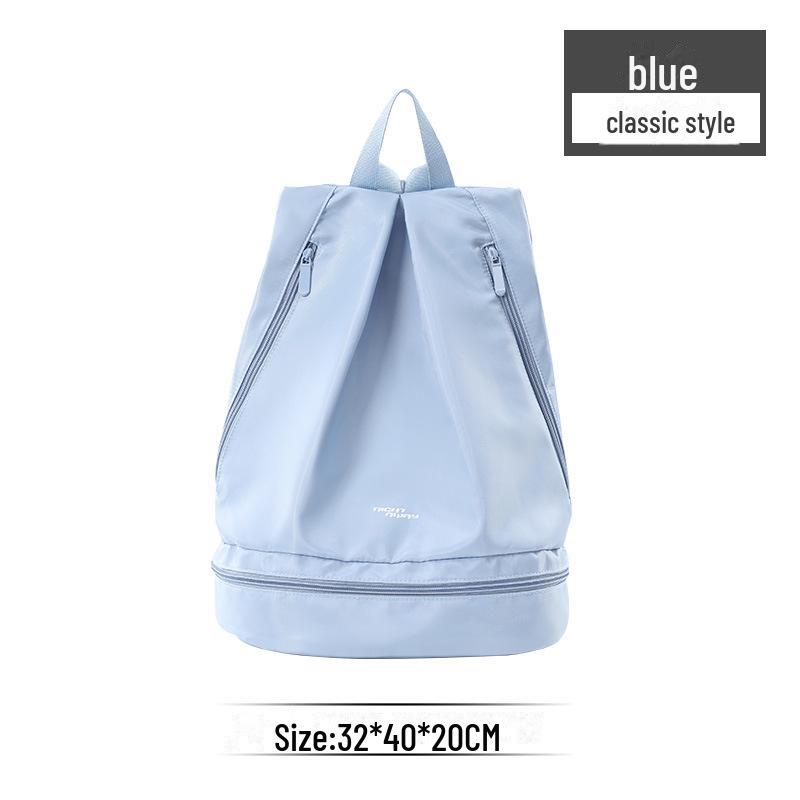 Waterproof Fitness Bag with Wet/Dry Separation, Unisex Swimming & Beach Backpack, Portable Sports Equipment Small Bag.