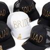 Style Street Urban Hop Hip Printing Bride Squad Hat Golf Snapback Adjustable Sports Cap Baseball Casual Neutral Gender Women  Men For Hats Summer
