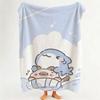 toy S Shark S Stuffed A Animal Throw Flannel Throw Blanket Suitable for Sofa Living Room Bedroom