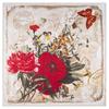 New Design Luxury Brand 100%Twill Silk Scarf Women Square Scarves Butterfly Silk Scarf&Shawls Wraps Hijab 130*130CM