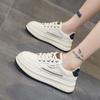 Fashion 2024 High Quality New Fashion Solid Color Women Sneakers Round Toe Lace-up Casual Comfortable Women's Vulcanize Platform Shoes