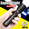 Super Bright Torch High Power LED Flashlights Rechargeable Waterproof Hand Lamp Outdoor Portable Flashlight Built-in Battery Camping Lantern