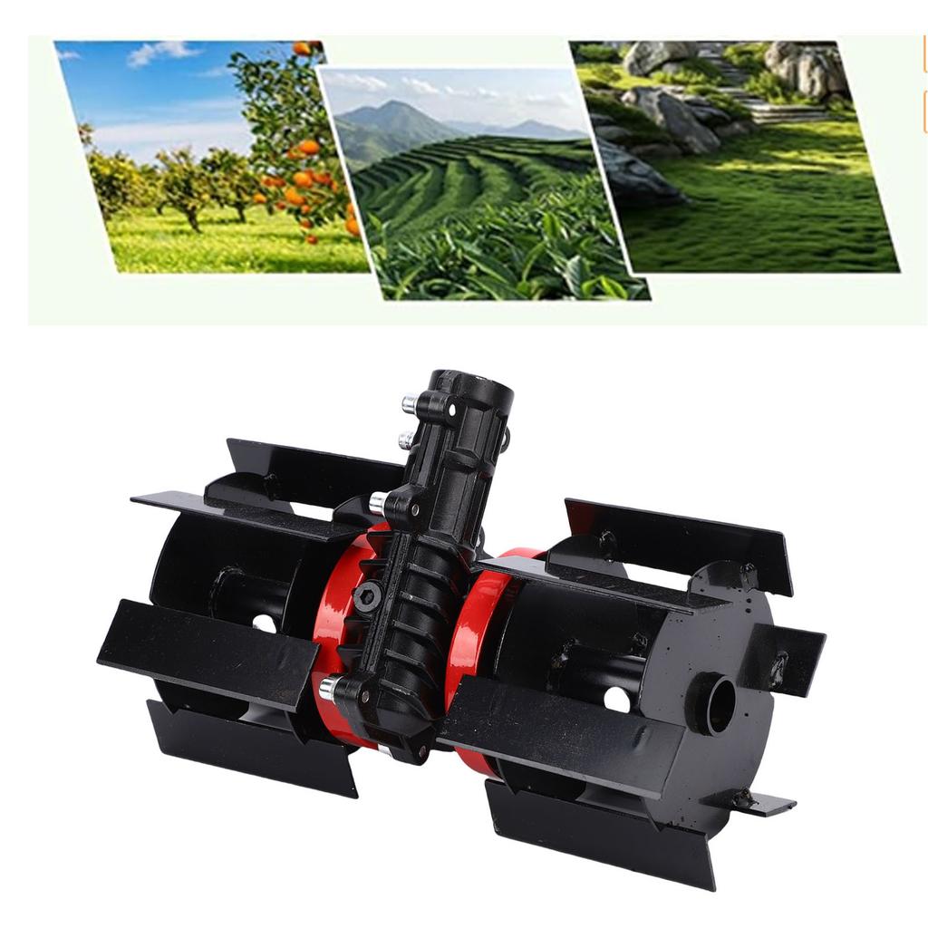 7 зубьев Колесо для прополки Разрыхляющее почву колесо Садовые аксессуары для рыхления Прокладки траншей Внутренний диаметр трубы 26 мм