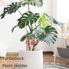 Plant Support Monstera Leaf Shape Plant Support for Vertical Growth Easy Installation Stem Holder for Indoor Outdoor Potted Plants