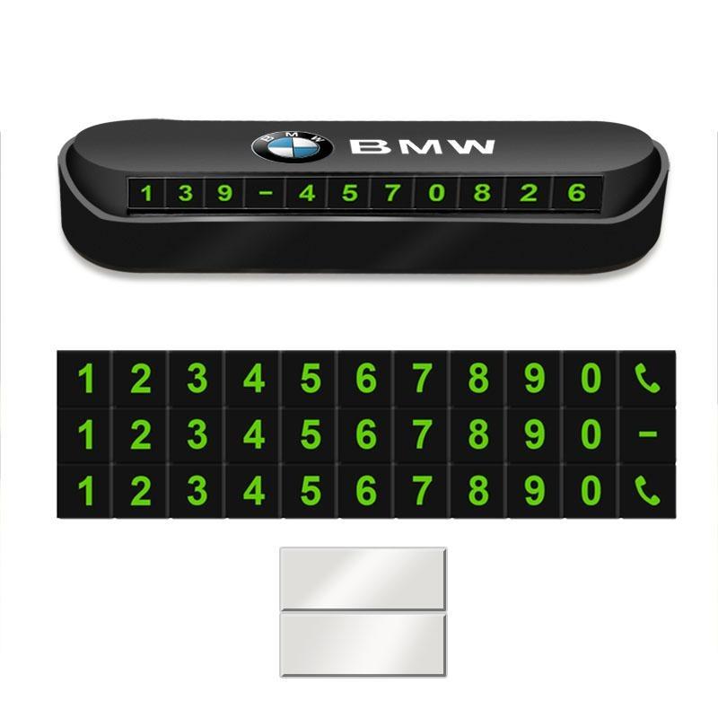 1 шт. Автомобильная временная парковочная карта, табличка с номером телефона, наклейка для BMW M Power Performance F10 F31 E36 E39 E87 E90 X3 X5 X6 X7