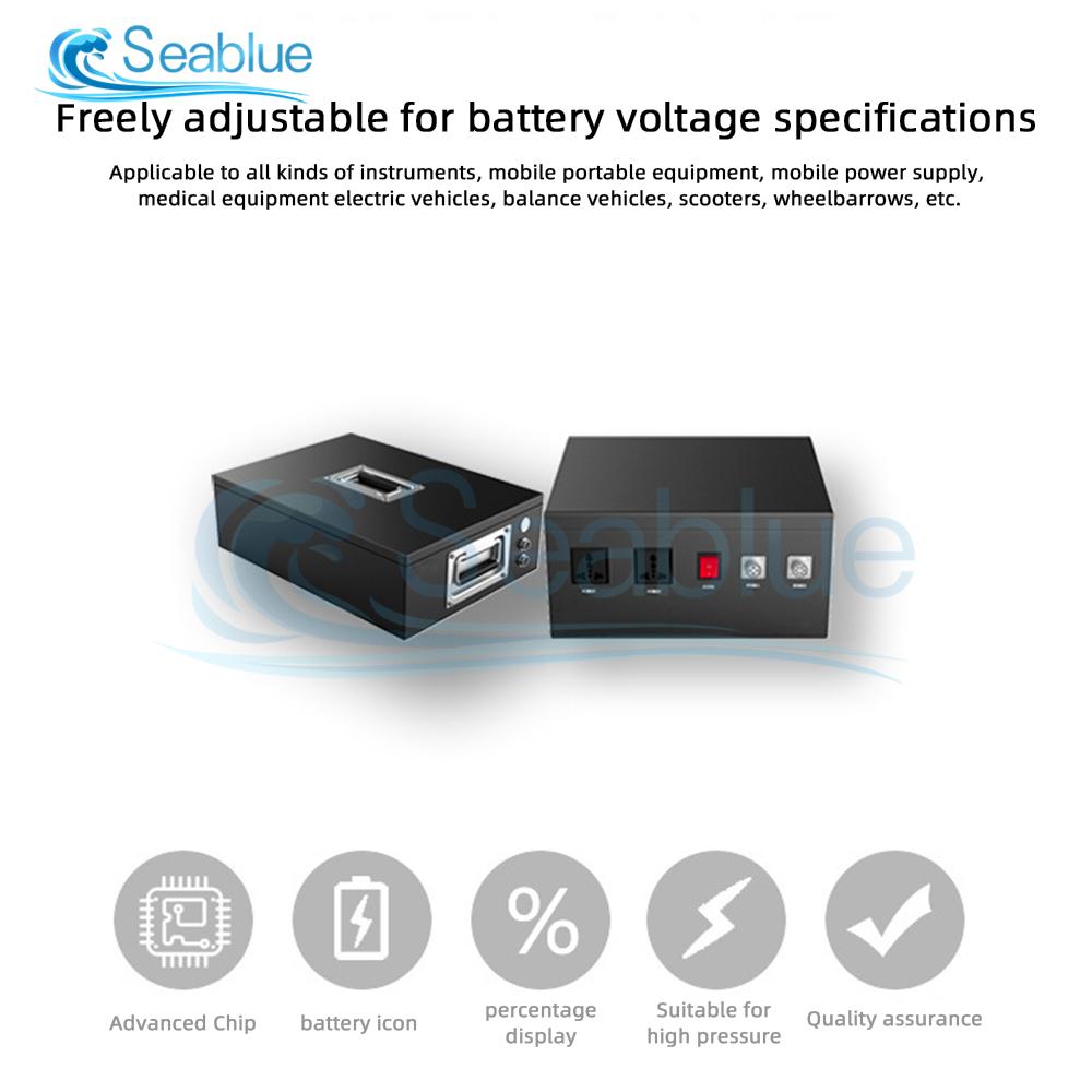 Тестер емкости аккумулятора LY6W с ЖК-дисплеем, вольтметр для 12-48 В, 3-15S свинцово-кислотных и литиевых аккумуляторов, регулируемый монитор питания