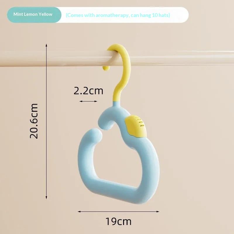 Multifunctional Rotatable Hanger for Scarves Belts Ties Hats Anti Slip Rack Home Wardrobe Closet Storage Organization