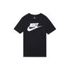 Nike T Shirts Men's Black Crew Neck Moderate Straight Fit BV0629-010