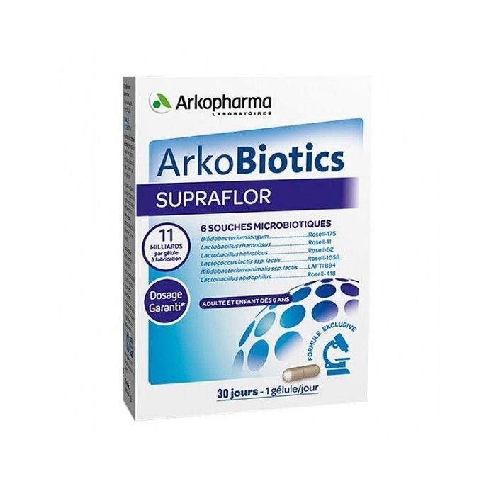 Arkopharma supraflor ferments lactiques 30 gélules