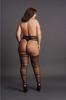 Le desir - Striped Plus Size Stockings