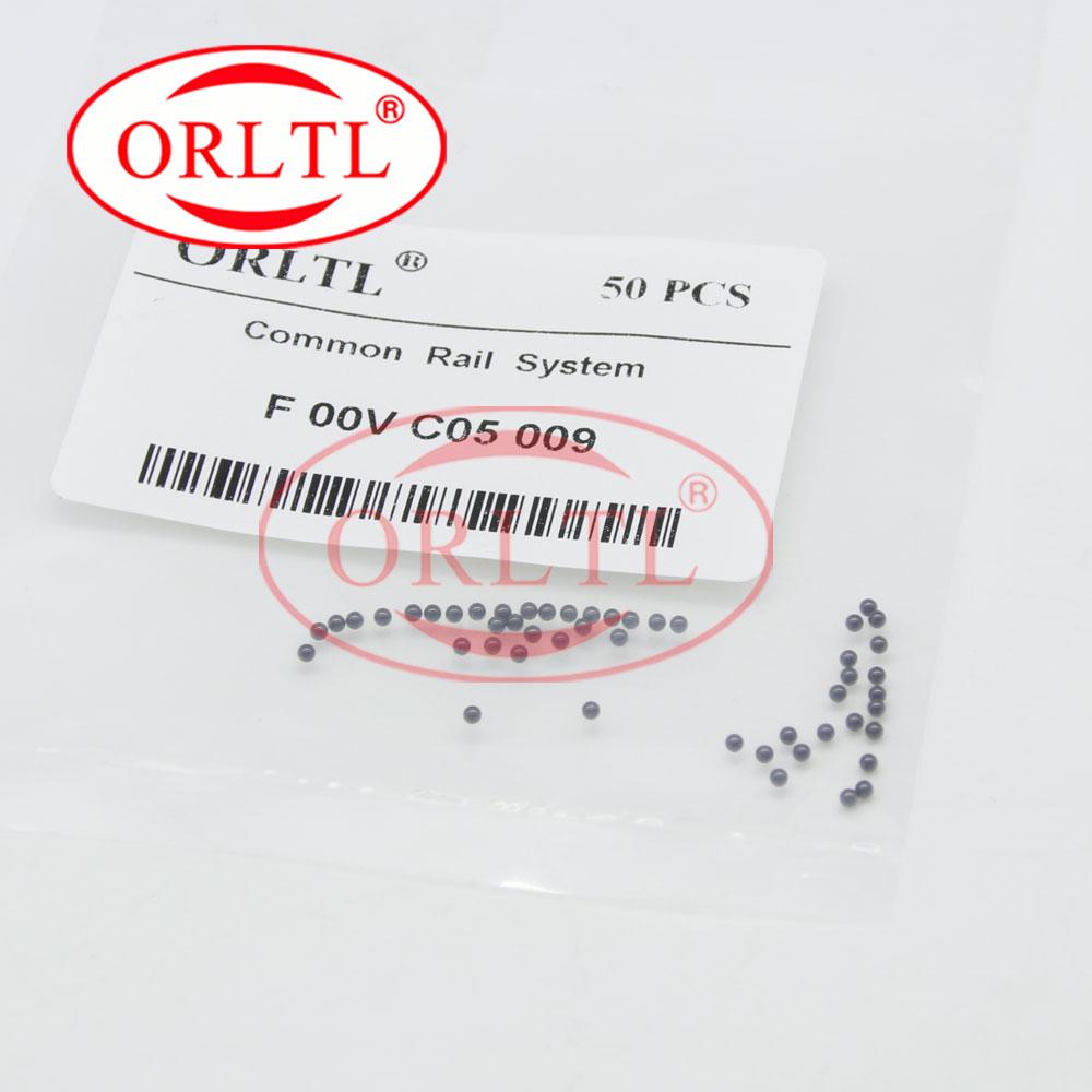 50PCS F00VC05001 1.34mm Diesel Injector Repair Kits Steel Ball F00VC05008 Ceramic Ball F00VC05009 1.5mm for Bosch Sprayer Nozzle