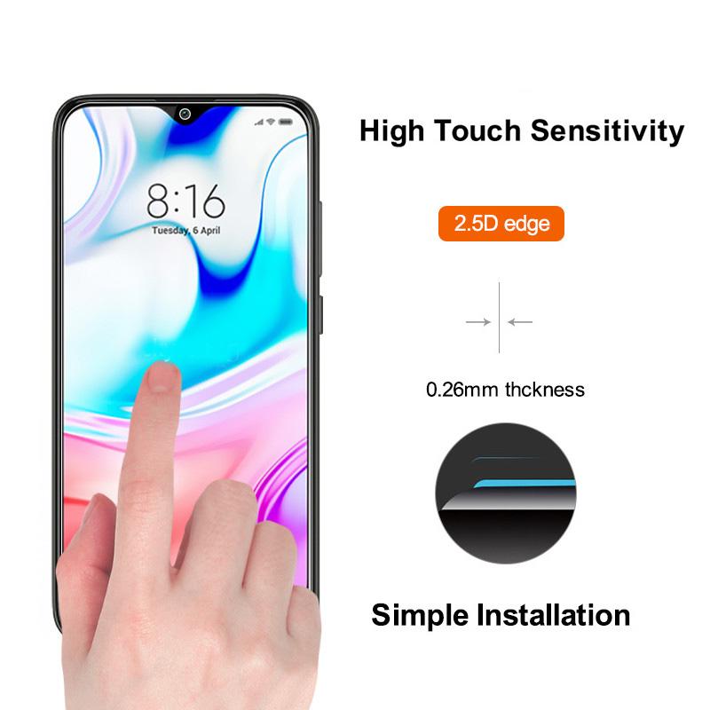 5 штук закаленного стекла для Xiaomi Mi 8 Lite 9 SE Mi8 Mi9 Pro Mi 6 6X A2 lite Max 2 3 защитное стекло