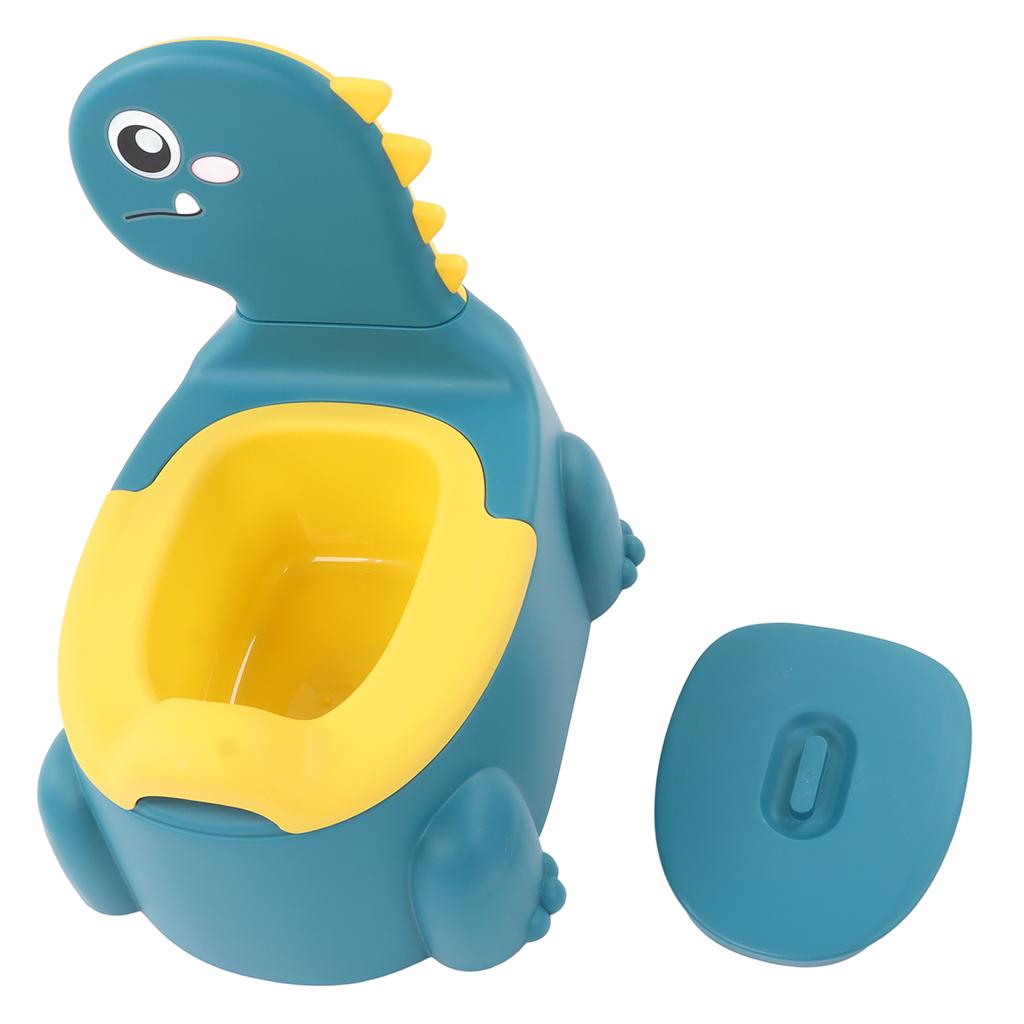Baby Potty Thickening Ergonomic Modern Cartoon Dinosaur Training Potty Toilet with Rubber Base for