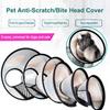 Protective Collar Adjustable Depth Neck Size Pet Recovery Cone Surgery Prevention Dog Cat Medical Shield Anti Scratch Veterinary Use