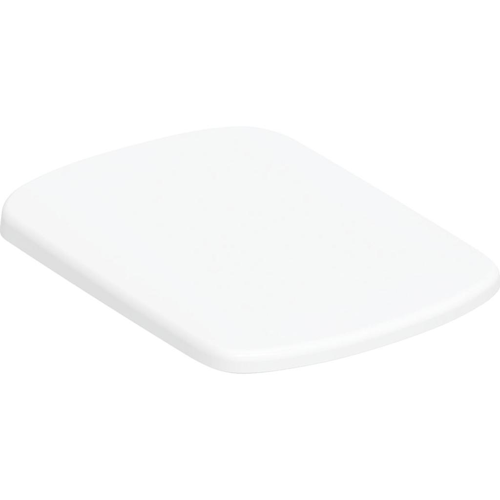 Selnova Square toilet seat, top-mounted, slow-close, with detachable seat