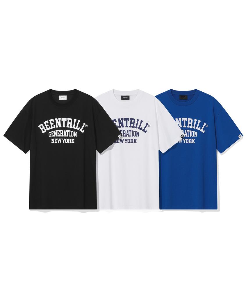 Футболка BEENTRILL с логотипом Bny Arch (черный)