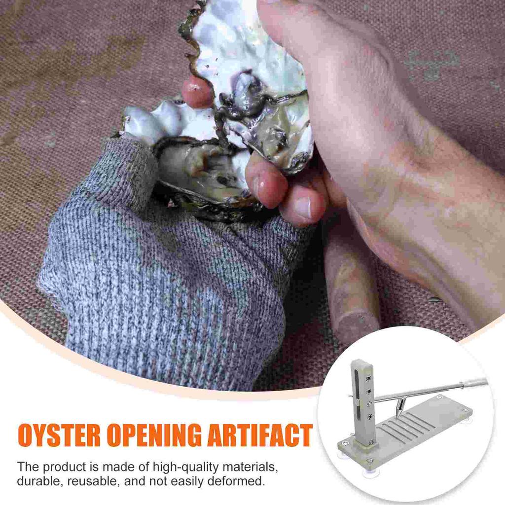 Multifunctional Oyster Opener Adjustable Shellfish Shucker Kitchen Supply Seafood Tool Home Use Professional Oyster High