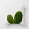 Nordic Style Tropical Plant Cactus Pattern Cushion Cover Sofa Car Office Pillowcase Home Decor