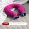 U-Shaped Hot Water Bag Water Injection Neck Guard Shoulder and Neck Warm Cervical Spine Hot Compress Warm Water Bag Warm Feet 2025 New Official