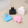 Вращающаяся на 180 градусов розетка 3-в-1 EU Plug Converter Удлинитель для путешествий EU Multi-Plug Тонкий беспроводной адаптер для розеток Розетки