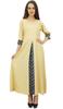 Indian Women Rayon Designer Beige A-Line Kurta Kurti Dress With Scarf -