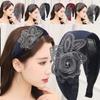 Headband Hair Band Hairpin Simple Breathable Wide-Brimmed Large Flower Non-Slip