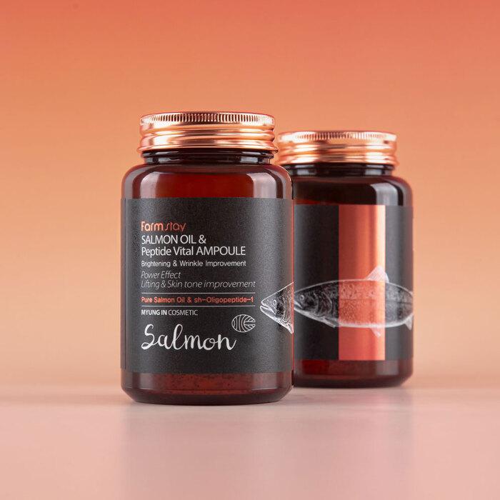 Farm Stay Salmon Oil & Peptide Vital Ampoule