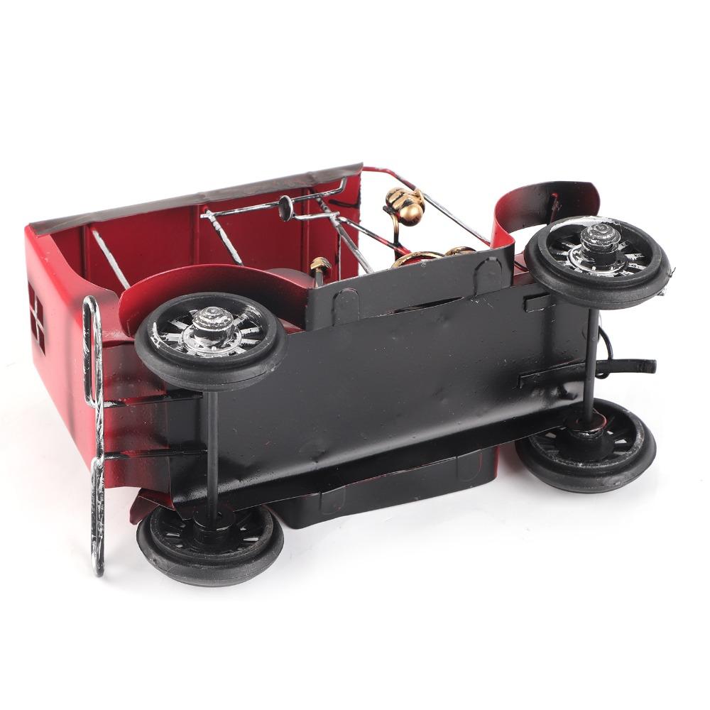 Miniature Classic Car Model Handmade Miniature Car Model Antique Car Ornament Kitchen Ornaments