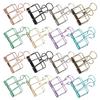 Hollow Dovetail Clip MultiColor Long Tail Binder Clips Paperclip Office Decorative Tool