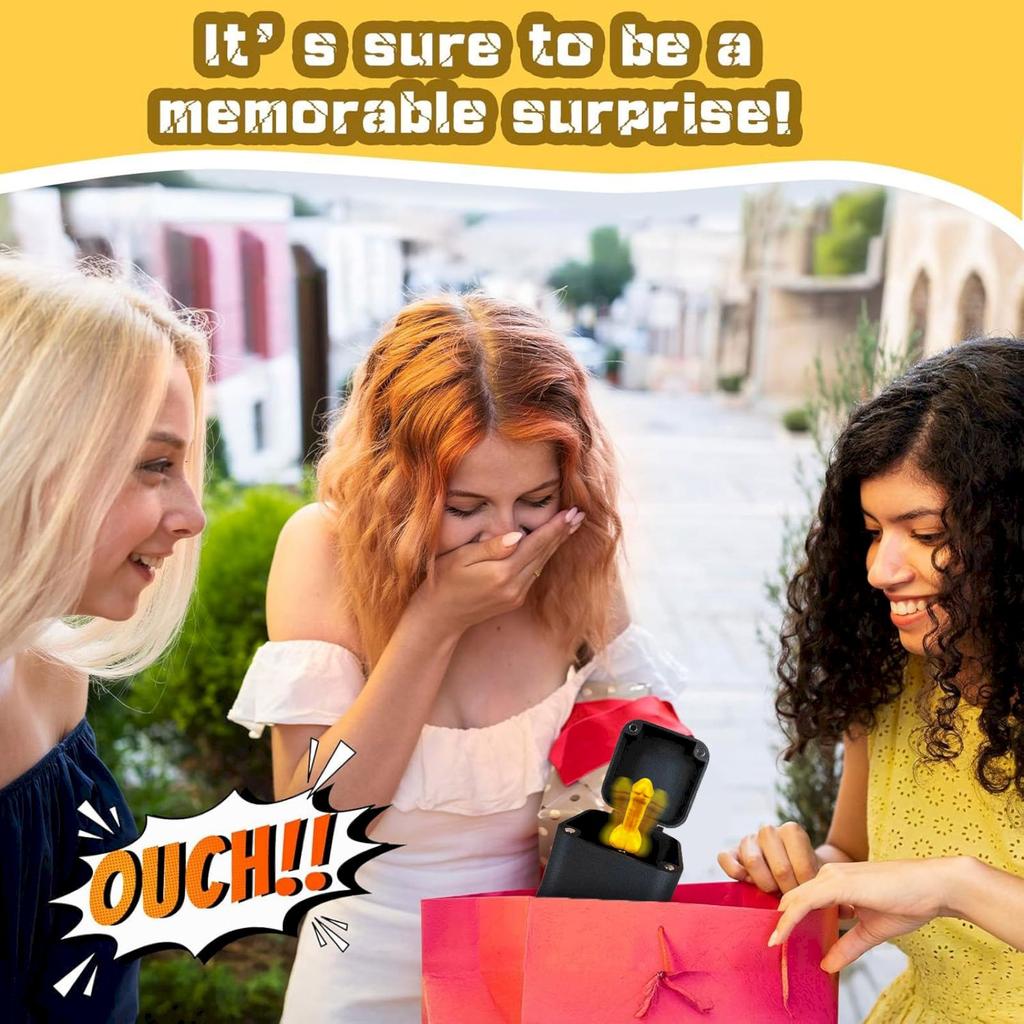 Middle Finger Surprise Perfect Funny Tintins Prank For Adults Christmas Novelty Prank Perfect For Offices Desk Home Decor